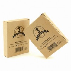 Fancy Brown Kraft Paper Box Custom Gift Packaging Box Printing Luxury Gift Box For Soap