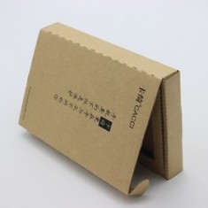 Custom Hard Small Gift Paper Box Recycled Brown Kraft Paper Box