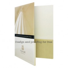 Customized Printing A4 Size Pocket File Paper Folder Pocket Folder Printing Recycled Paper File Folder