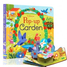 Custom Printing Pop Up Garden 3D Flap Picture Books English Education For Kids Children