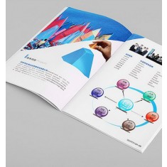 China Printshop Printing House Catalog Magazine Book Brochure Leaflet Printing Service