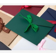 Custom Invitation Card Envelopes Kraft Envelope