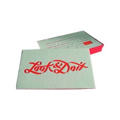 Hot Sale Popular Cotton Paper Mobile Visiting Cards