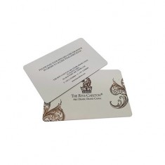High Quality Customs Useful Linen Finished Paper Printing Business Cards