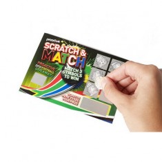 Paper Lottery Ticket Customized Scratch Off Card Scratch Cards Printing