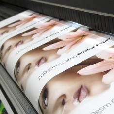 Poster Printing Service Full Color Custom Printed Poster