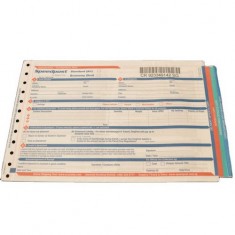 Custom Triplicate NCR Carbonless Invoice Book Printing Sample Invoice