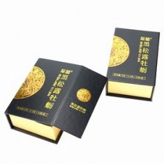 China Rectangular Matte Black Gift Cardboard Box High Quality Cardboard Boxes