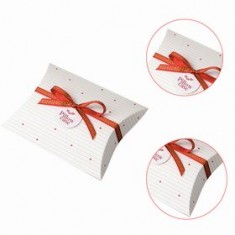 Plain Color Watch Box With Small Pillow Custom Cardboard Box Gift Box For Watches