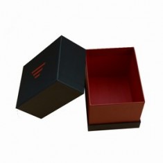 Black Luxury Gift Watch Packaging Box Matt Laminated Printing Gift Boxes