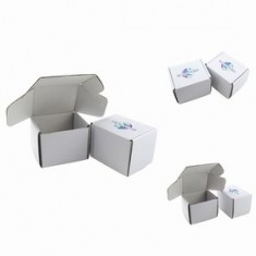Foldable Gift Box Strong Corrugated Box Custom Empty Gift Box For Apparel