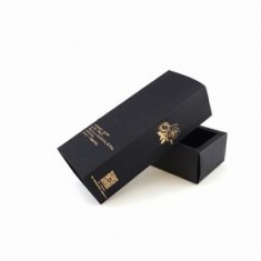 Common Model Necktie Box Packaging Custom Black Art Paper Box Necktie Gift Box