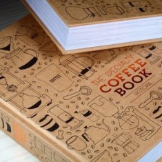 Customized Kraft Paper Coffee Table Book Printing Service