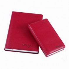 2017 Custom Leather Diary Cheap Leather Notebook Printing