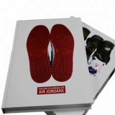 Custom High Class Shoes Hardcover Book Printing Case Bound Hardcover Book