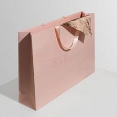 Unique Cardboard Bag Good Quality Paper Bag Black Fancy Cute Paper Bag Handle With Logo