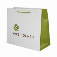 High Quality Cardboard Bag Luxury Bags Packaging Paper Fancy White Paper Bag With Handle