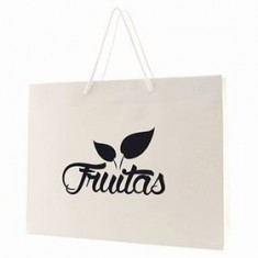 Low Cost Paper Bag White Luxury Boutique Paper Bags Plain Bulk Paper Bags With Logo