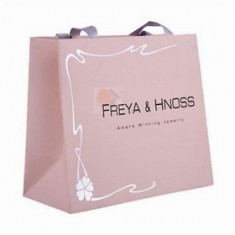 Customized Color Boutique Luxury Cute Paper Bags High Quality Pink Paper Bags With Logo