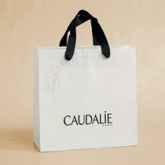 Logo Printed Light Paper Bag Fancy Cute Paper Bag White Recyclable Paper Bag Dubai With Handle