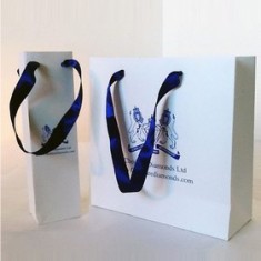 Wholesale Light Paper Bag Custom Printed Paper Bag White Fancy Kraft Paper Bag Manufacturer In China