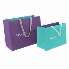 Recyclable Paper Carry Bag Plain Cute Paper Bag Dubai Logo Printed Paper Bag With Handle