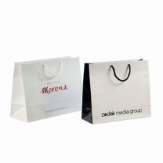 Luxury Plain Paper Bag White High Quality Paper Bag Dubai Fancy Cute Paper Bag Bread With Handle