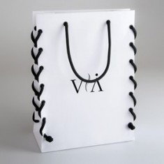 Cheap Kraft Paper Bag Handle Craft Luxury Customized Paper Bag Printed Flat Fancy Paper Bag Wholesale
