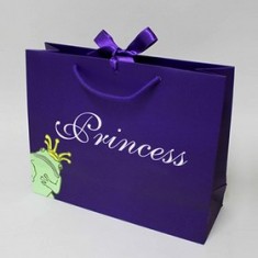 Cheap Luxury Eco Handle Flower Paper Bag Logo Printed Packaging Paper Bag With Rode Handle