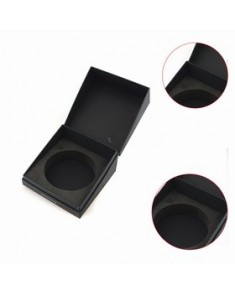 Black Paper Hard Box With Foam Paper Box For Small Bottle