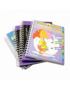 Custom Print Sprial Bind School A5 Size Exercise Book
