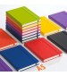 Custom Printing A5 Elastic Bandage Leather Notebook With Emboss Logo School Notepad