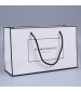 Wholesale Custom White Bulk Fancy Paper Bags Design Eco Plain Gift Bag Paper With Handle